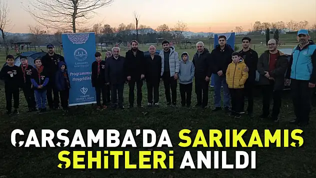 Çarşamba Müftülüğünden Sarıkamış Şehitlerini anma etkinliği