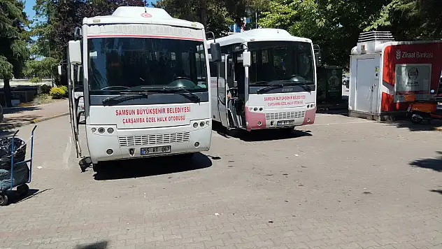 Çarşambalılar, konforsuz otobüslerden şikâyetçi