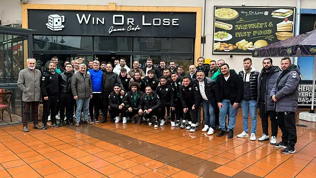 Çarşambaspor'da motivasyon kahvaltısı