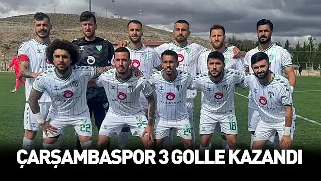 Çarşambaspor Devrek'i 3 golle geçti