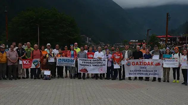 Çaykara'da 'Uluslararası Demirkapı Dağcılık Şenliği'