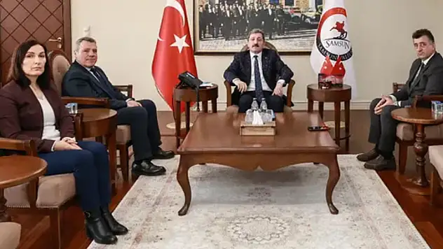 Çevre ve Şehircilik yöneticilerinden Vali Tavlı'ya ziyaret