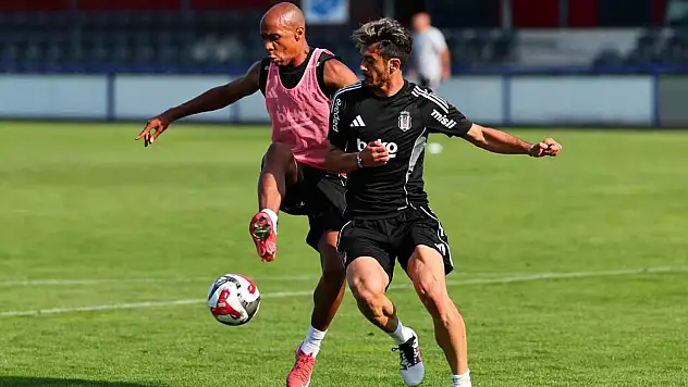 Çift antrenmanla tamamladı