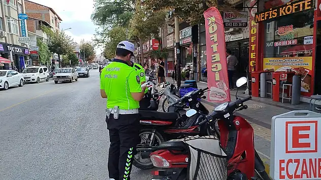 Çorum Osmancık'ta Denetim: 20 Motosiklet Trafikten Men Edildi