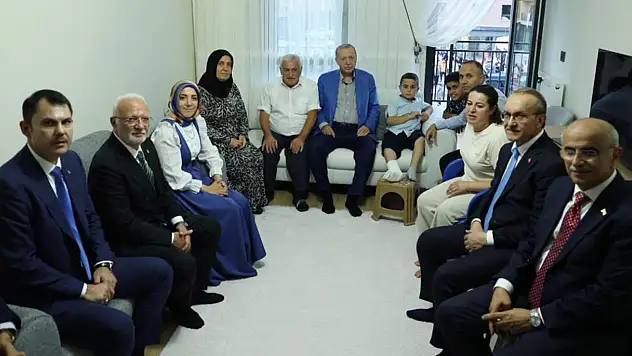 Cumhurbaşkanı Erdoğan'dan anlamlı ziyaret