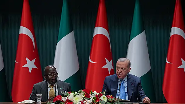 'Nijerya Cumhurbaşkanı Tinubu ile 5 milyar dolar ticaret hacmi hedefimizi teyit ettik'