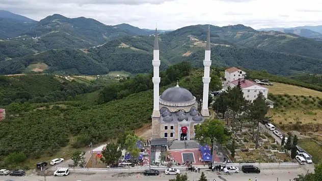 'Darboğaz Hz. Ebubekir Camisi' dualarla açıldı