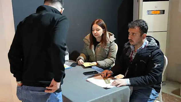 Denizli Lokantacılar Odası'nda Seçim Günü