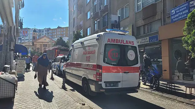 depoda çıkan yangın kısa sürede söndürüldü