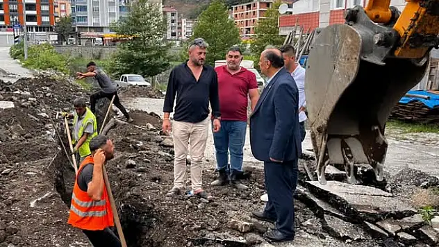 Doğal Gaz Çalışmalarına Yakın Takip