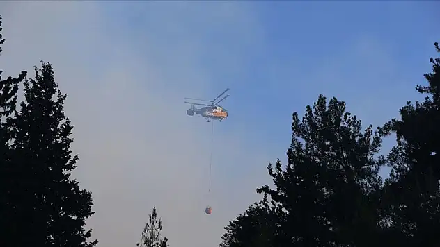 Dörtyol yangınına müdahale devam ediyor