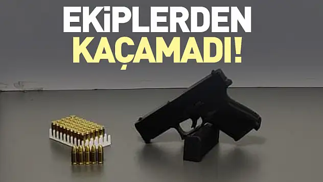 Ekiplerden kaçamadı