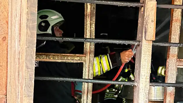 Elektrik kontağı kaynaklı yangın paniği