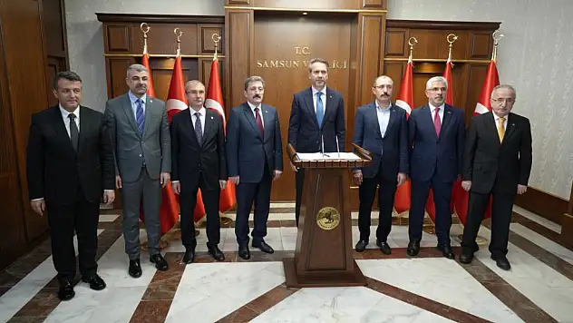 Enerji Bakanı incelemelerde bulunmak üzere Samsun'da