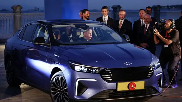 Erdoğan'dan ilk test sürüşü