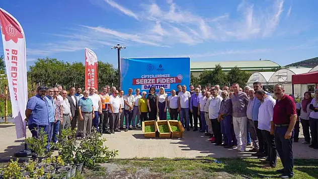 Fide toprakla buluşmak üzere çiftçilere dağıtıldı