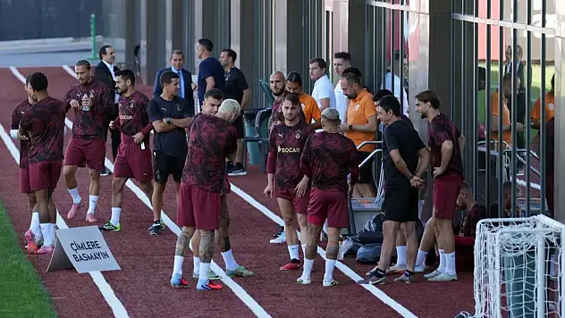 Galatasaray, Eintracht Frankfurt maçı hazırlıklarını tamamladı