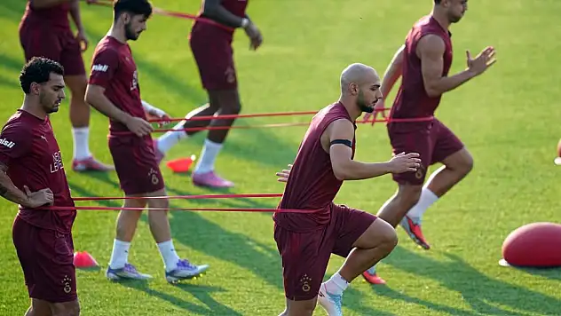 Galatasaray, Gaziantep FK maçı hazırlıklarını sürdürdü