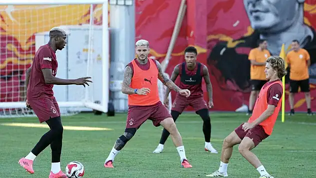 Galatasaray, Kayserispor maçı hazırlıklarını sürdürdü