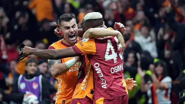 Galatasaray ligde sahasında yenilmezliğini 26 maça çıkardı