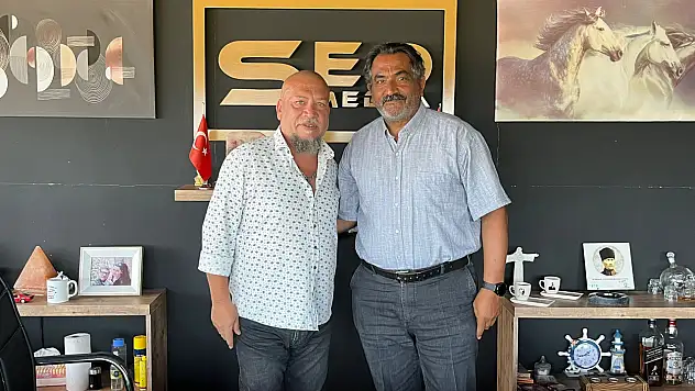 Gazeteci Şeker'den Gazeteci Köktener'e Anlamlı Ziyaret