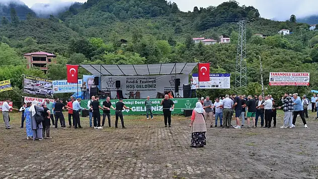 Giresun'da fındık festivali