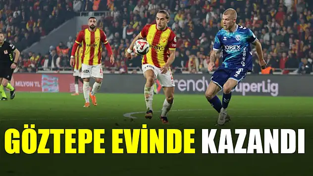 Göztepe Evinde Kazandı