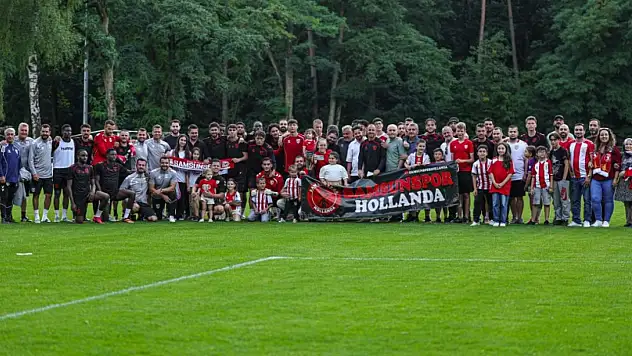 Gurbetçi Taraftarlardan Samsunspor'a ziyaret