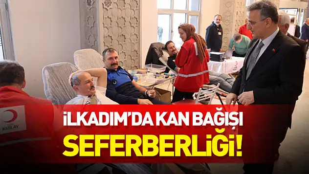 İlkadım Belediyesi'nden Kızılay'a Örnek Kan Desteği