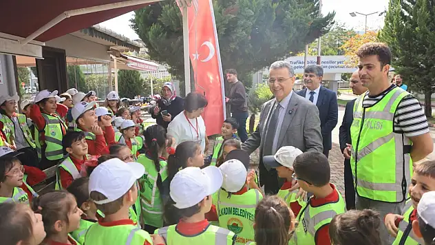 İlkadım'da miniklere trafik eğitimi