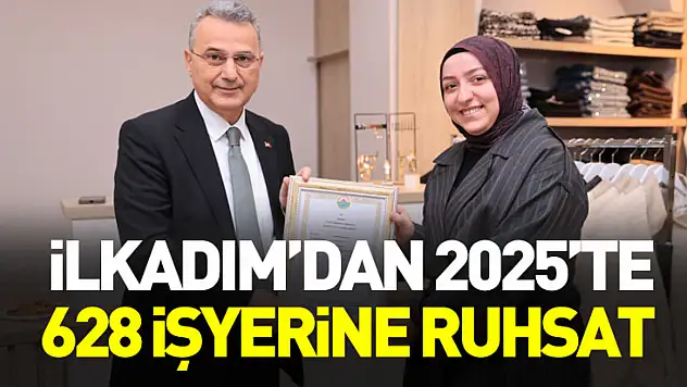 İlkadım'dan 2025'te 628 işyerine ruhsat