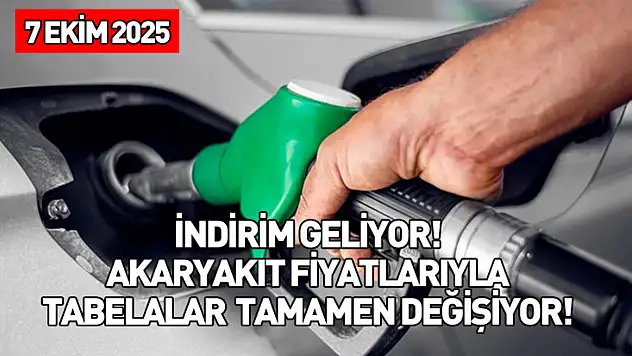 İndirim Geliyor! Akaryakıt Fiyatlarıyla Tabelalar Tamamen Değişiyor! 7 Ekim 2025