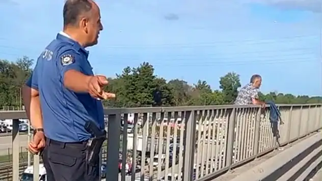 İntihar edecekti polis ikna etti
