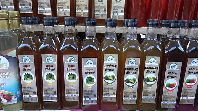 'Işgın Sirkesi' Tezgahta Yerini Aldı