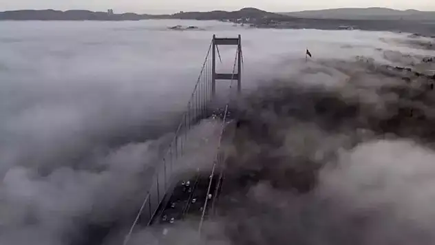 İstanbul'da sis etkili oldu