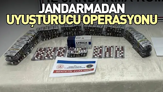 Jandarmadan uyuşturucu operasyonu