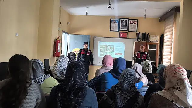 Jandarmadan Uyuşturucuyla Mücadele Eğitimi