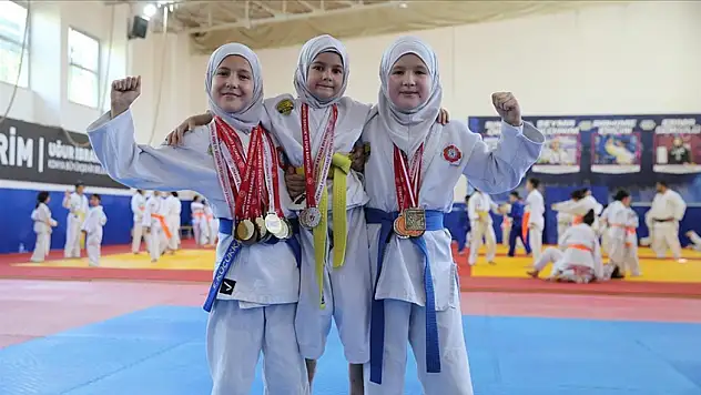 Judocu üç kız kardeş birbirlerine 'güç' veriyor