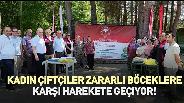 Kadın Çiftçiler Zararlı Böceklere Karşı Harekete Geçiyor!