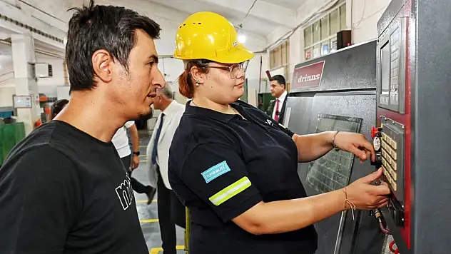 Kadınlara yönelik operatör kursu açıldı