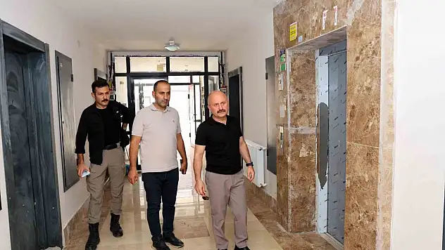 Kalıcı Deprem Konutları denetledi