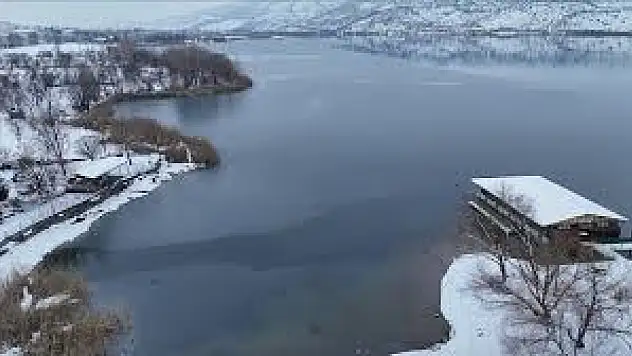 Kar ve Soğuk Gölü Buzla Kapladı