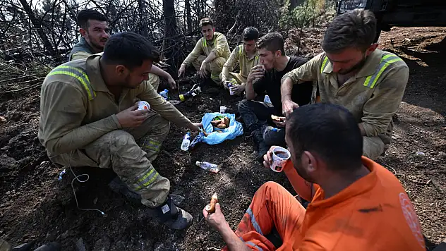 Karabük'te alevlerle mücadele devam ediyor