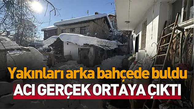 Karabük'te 80 yaşındaki bir kadın, evinin arka bahçesinde donmuş halde ölü bulundu