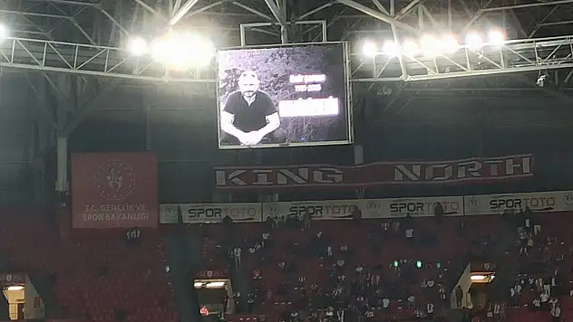 Kasımpaşa maçı öncesi anlamlı anma