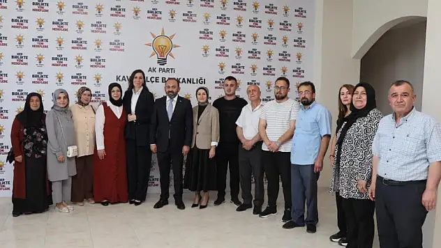 Kavak'ta bayramlaşma