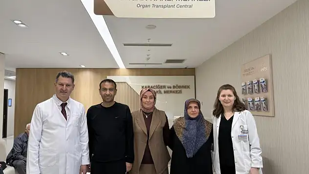 Kayınvalide 20 yıllık damadına böbreğini verdi