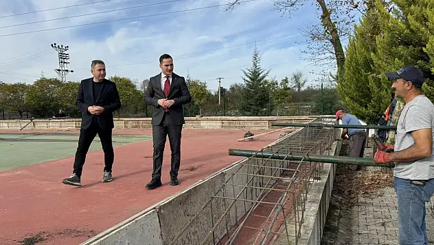 Kaymakam Beyazıt'tan Tenis Kortu Çatısı İçin İnceleme