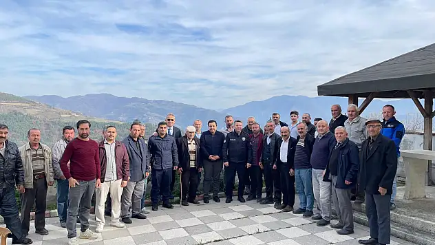 Kaymakam Yıldız Vatandaşlarla Buluştu