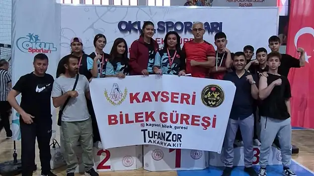 Kayserili çocukların bileği bükülemedi